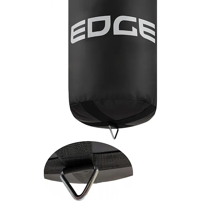 Боксерський мішок EDGE Lords 160*40см. вага 47 кг. EWW наповнений Black/White