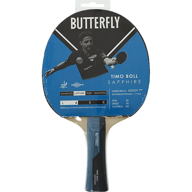 Ракетка для настольного тенниса BUTTERFLY 85023 TIMO BOLL SAPPHIRE