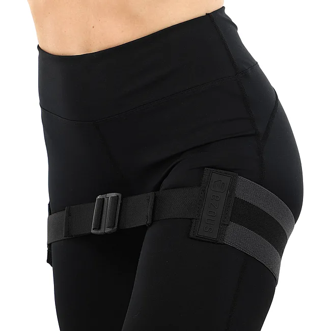 Распродажа! Резинка для фитнеса тканевая регулируемая ADJUSTABLE HIP BAND EZOUS EZOUS K-01