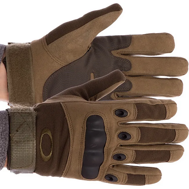 Тактические перчатки с усиленым протектором
 OAKLEY BC-4623 (Хаки)