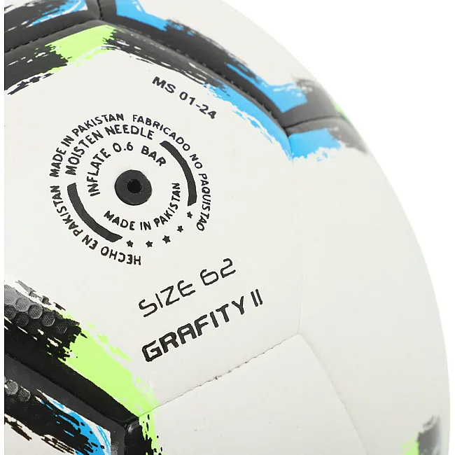 Мяч футзальный JOMA
 FIFA PRO GRAFITY II 400689-200 №4 PU (Белый-черный)