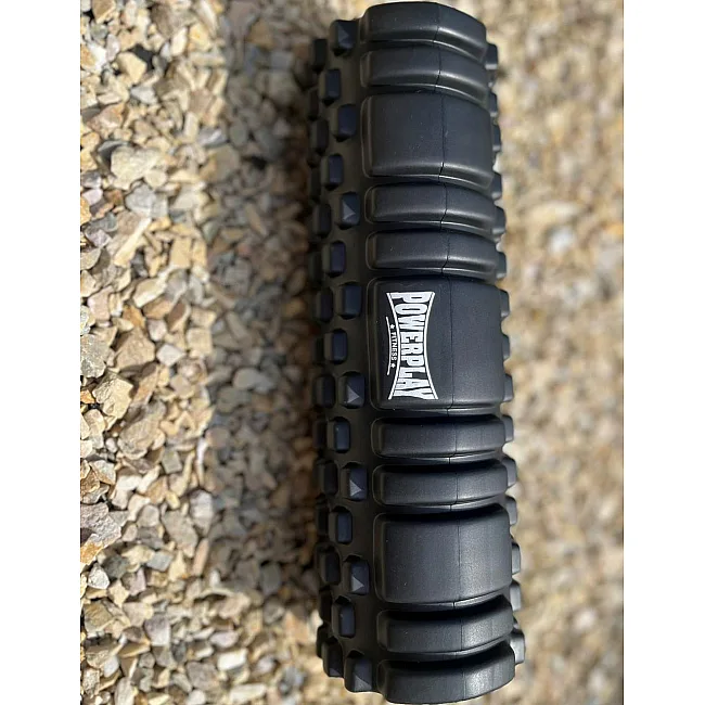 Массажный ролик (роллер) PowerPlay 4342 Massage Roller Черный (30x10см.)