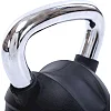 Гиря тренировочная цельная
 с хромированной ручкой LiveUp LP8043-12 вес 12кг