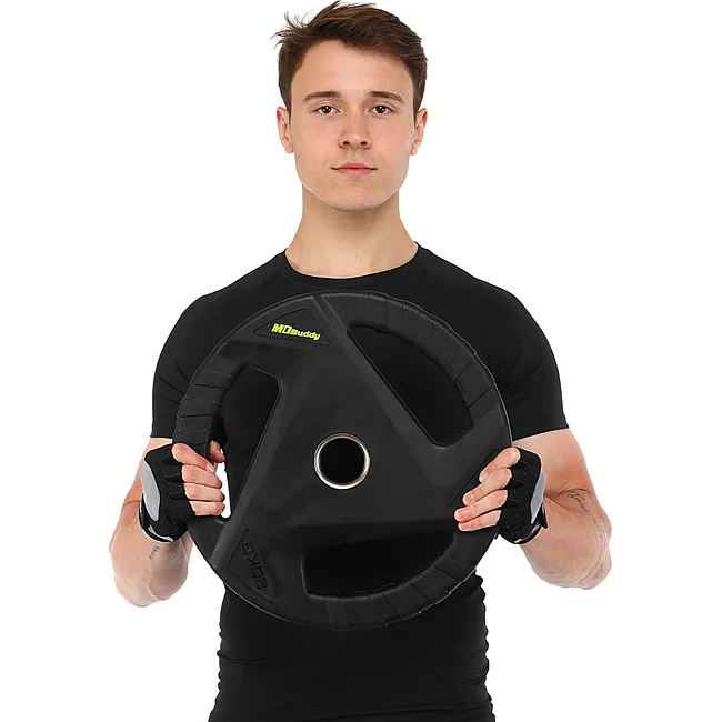 Блин для штанги обрезиненный
 MD Buddy TA-9649-20 51мм 20кг