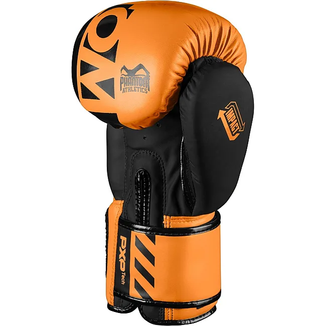 Боксерские перчатки Phantom APEX Neon Orange (капа в подарок)