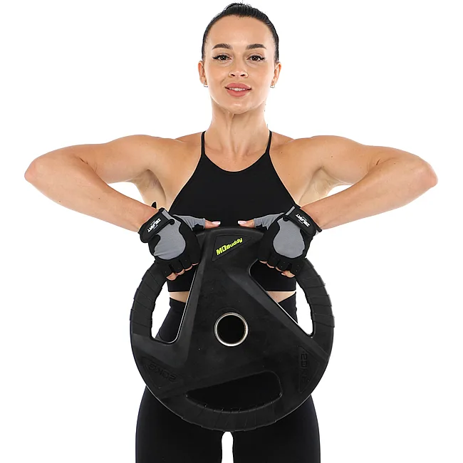 Блин для штанги обрезиненный
 MD Buddy TA-9649-20 51мм 20кг