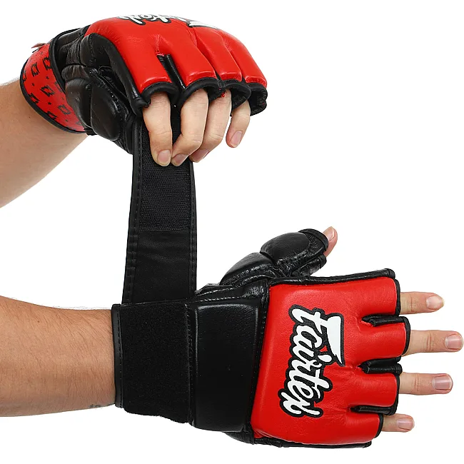 Перчатки для ММА
 FAIRTEX
 BO-0582 (Красный)