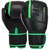 Рукавички боксу PU HARD TOUCH BO-4250 (Чорний-зелений)