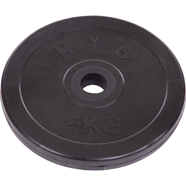 Блины диски обрезиненные SHUANG CAI SPORTS TA-1443-5S 30мм 5кг