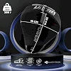 Лапы боксерские PowerPlay 3044 Pro Carbon Ultra Series Черные PU
