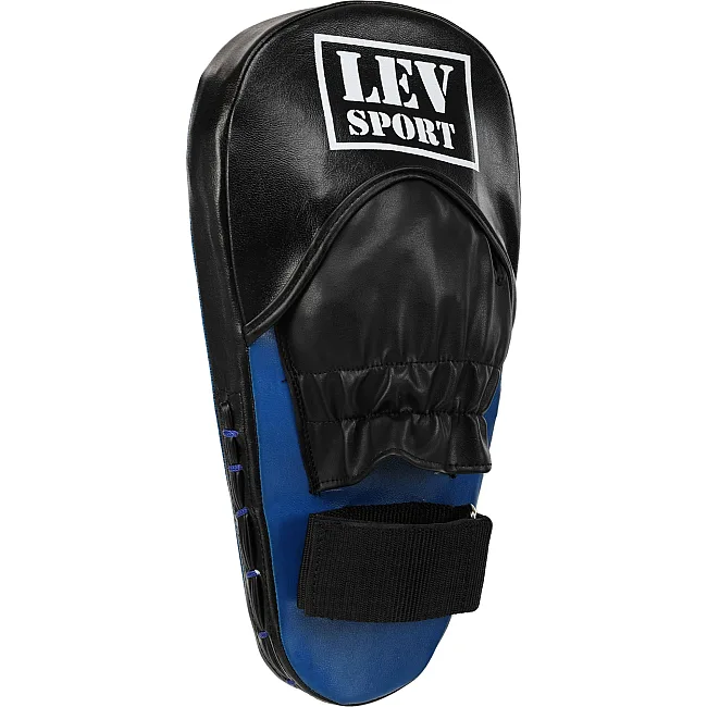 Лапа боксерская прямая тренировочная удлиненная
 LEV LV-4291 36,5x17x4см 2штуки