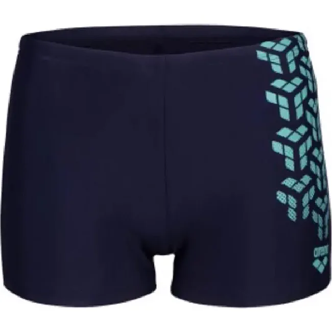 Плавки детские Arena KIKKO V SWIM SHORT GRAPHIC синий, бирюзовый