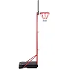Мобильная баскетбольная стойка
 с регулируемой высотой SP-SPORT
 KID S881A
 60x40см кольцо ø30см
 140 см
-200см