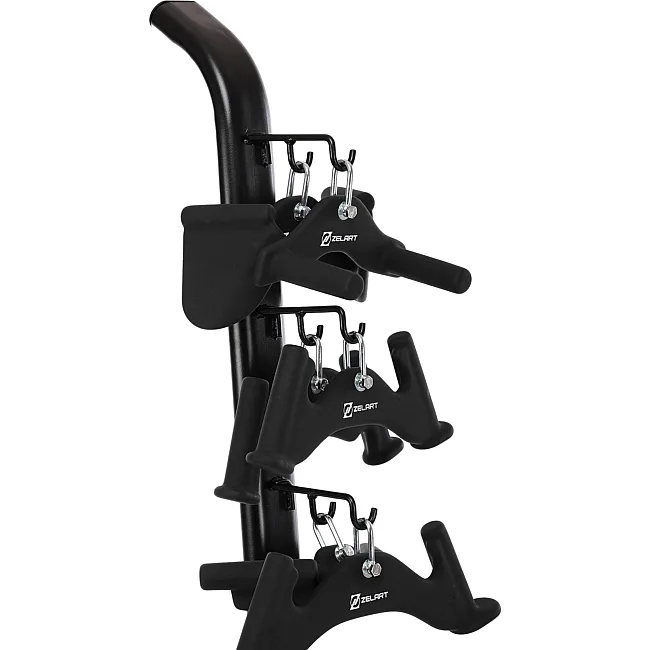Стойка вертикальная для рукояток и ручек для тренажеров Machine Bar Rack MDbuddy TA-5396
57,3x81x156,1см