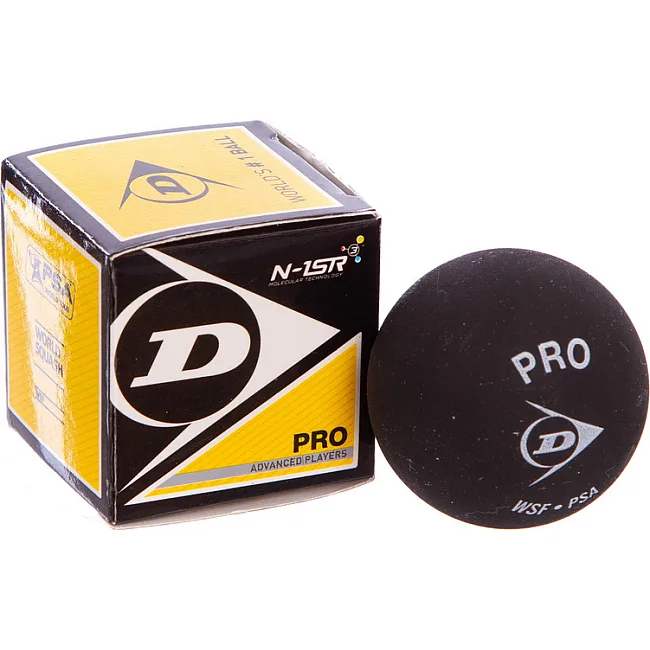 Мяч для сквоша DUNLOP REVELATION PRO DOUBLE DOT DL700108 1шт