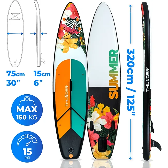 Надувна SUP дошка (Сапборд) THUNDER NOX 320