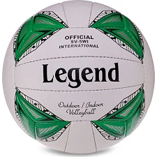 Волейбольный мяч LEGEND VB-3127 №5 PU (Белый-зеленый)