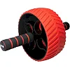 Ролик для пресса POWER SYSTEM PS-4107 Full Grip AB Red + коврик Red/Black