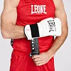 Боксерские перчатки Leone GN113 IL TECNICO N3 White (бинты 4 м. в комплекте)