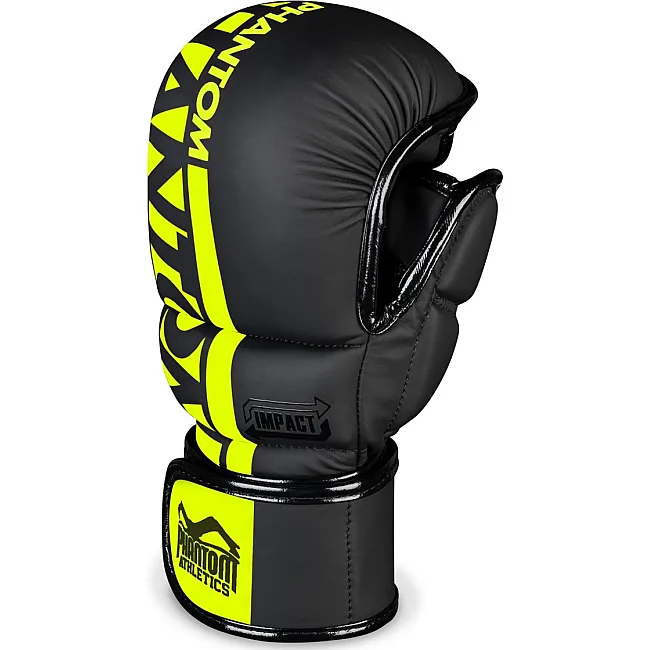 Перчатки для ММА Phantom APEX Sparring NEON (капа в подарок)