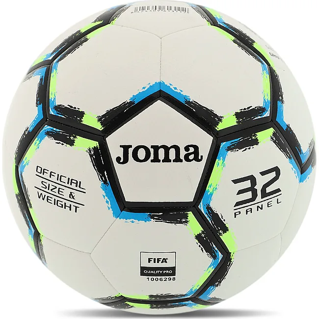 Мяч футзальный JOMA
 FIFA PRO GRAFITY II 400689-200 №4 PU (Белый-черный)