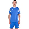 Футбольна форма комплект футболка та шорти JOMA PHOENIX 102741-702 4XS-XXL (Синьо-білий)