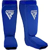 Захист гомілки та стопи RDX Shin Instep Foam Blue/White