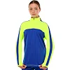 Спортивный костюм детский лонгслив на молнии и брюки LIDONG LD-2003T 26-32 (Черный-синий)