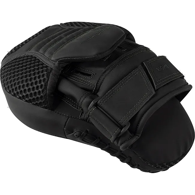Лапы боксерские PowerPlay 3044 Pro Carbon Ultra Series Черные PU