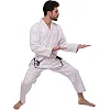 Кимоно для для бразильского джиу-джитсу BJJ белое куртка штаны и пояс CORE CO-3137-A 140 см
-180см