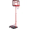 Мобильная баскетбольная стойка с регулируемой высотой SP-SPORT KID S881A 60x40см кольцо ø30см 140-200см