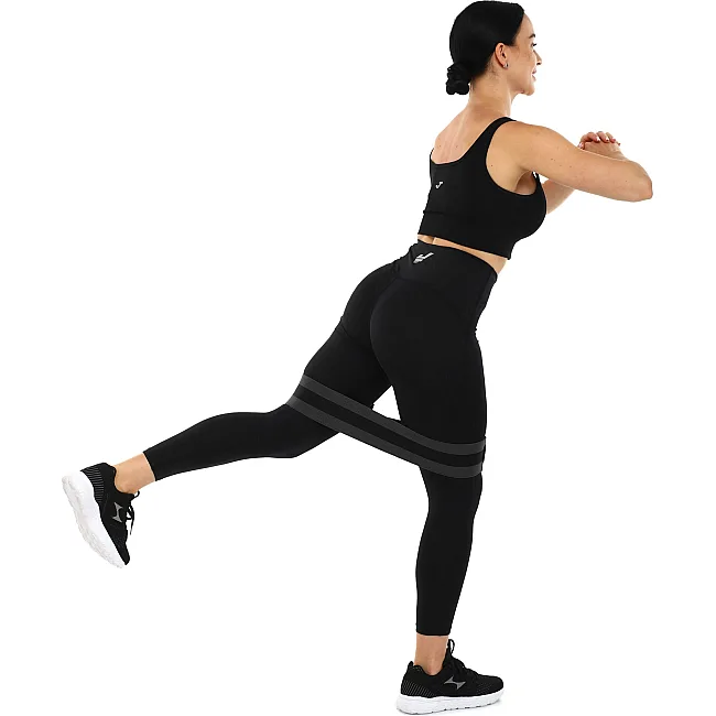 Распродажа! Резинка для фитнеса тканевая регулируемая ADJUSTABLE HIP BAND EZOUS EZOUS K-01