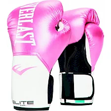 Боксерские перчатки Everlast ELITE TRAINING GLOVES розовый, белый Жен 10 унций
