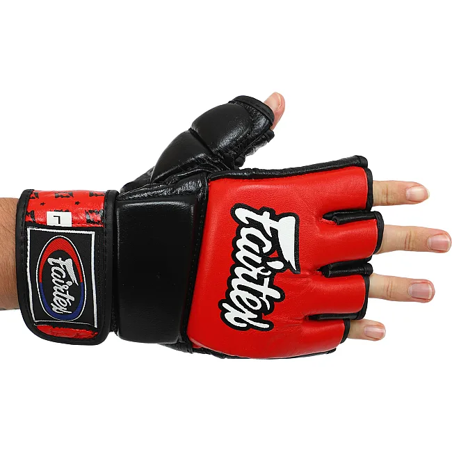 Перчатки для ММА
 FAIRTEX
 BO-0582 (Красный)