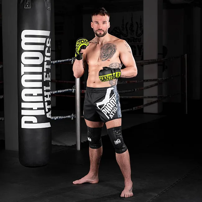 Перчатки для ММА Phantom APEX Sparring NEON (капа в подарок)
