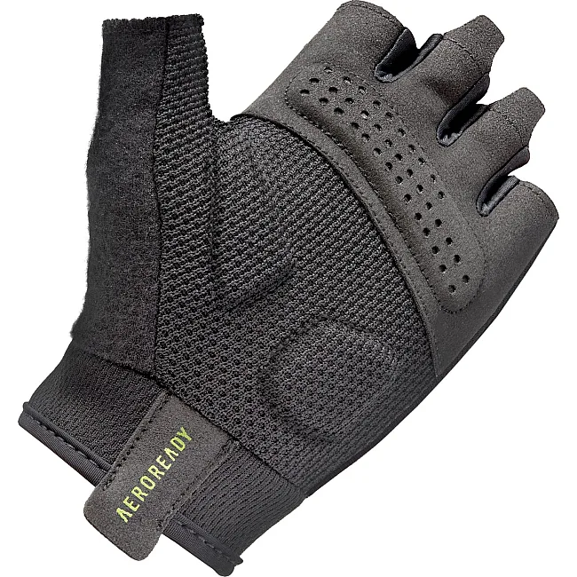 Рукавички для тренінгу Adidas Essential Training Gloves чорний, зелений S