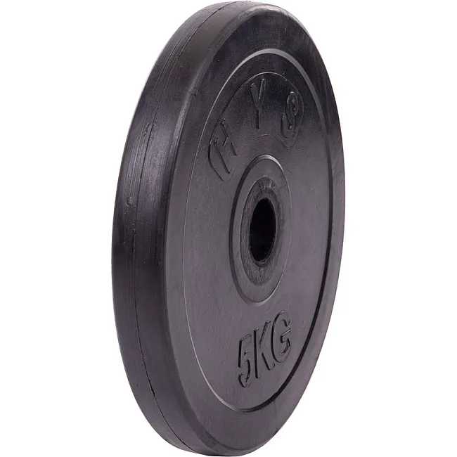 Блины диски обрезиненные SHUANG CAI SPORTS TA-1443-5S 30мм 5кг