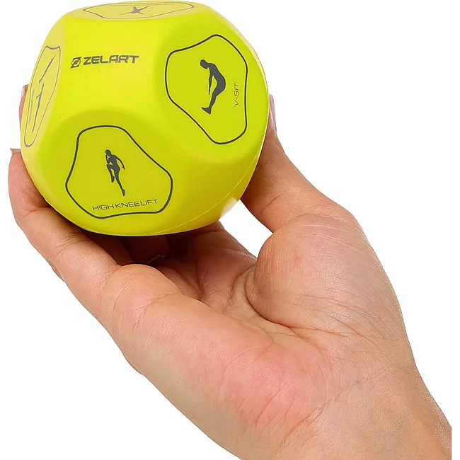 Кубики для тренувань кістки для фітнесу Sports Dice MDbuddy FI-5343 2штуки ø7,5см