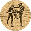 Жетон-наклейка на медаль на кубок ø25мм SP-SPORT Тхеквондо 25-0105 (Золотий)