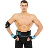 Пояс атлетический текстильный LiveUp LP8717 спинка-18см,