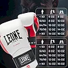 Боксерские перчатки Leone GN113 IL TECNICO N3 White (бинты 4 м. в комплекте)