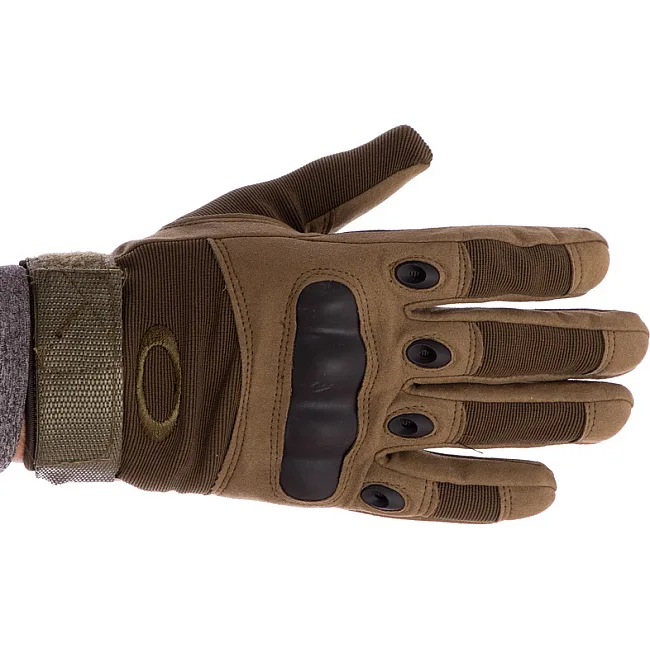 Распродажа! Тактические перчатки с усиленым протектором OAKLEY BC-4623 (Черный)