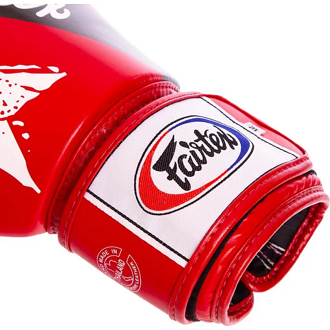 Рукавички для боксу


 шкіряні FAIRTEX BGV1N NATION PRINT 10-16унцій (Червоний-чорний)