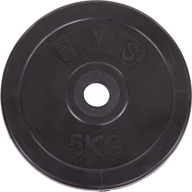 Блины диски обрезиненные SHUANG CAI SPORTS TA-1443-5S 30мм 5кг