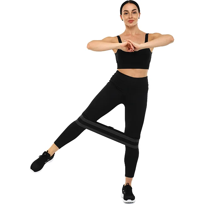 Распродажа! Резинка для фитнеса тканевая регулируемая ADJUSTABLE HIP BAND EZOUS EZOUS K-01