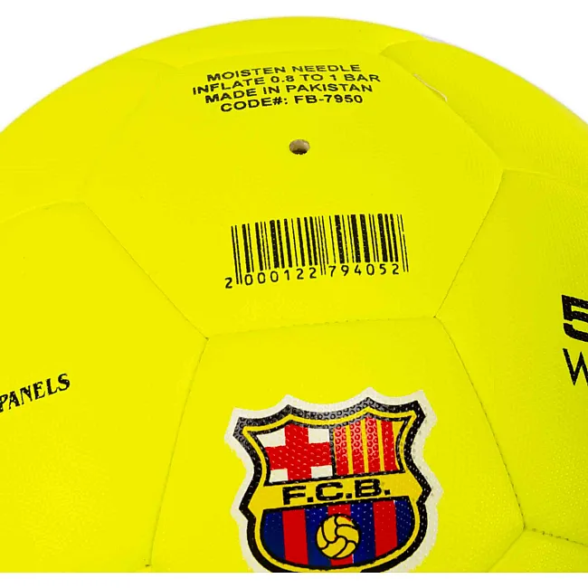 Футбольний м'яч HYBRID BALLONSTAR BARCELONA FB-7950 №5 PU