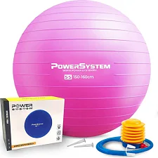 Мяч для фитнеса (фитбол) Power System PS-4018 Ø85 cm PRO Gymball Pink