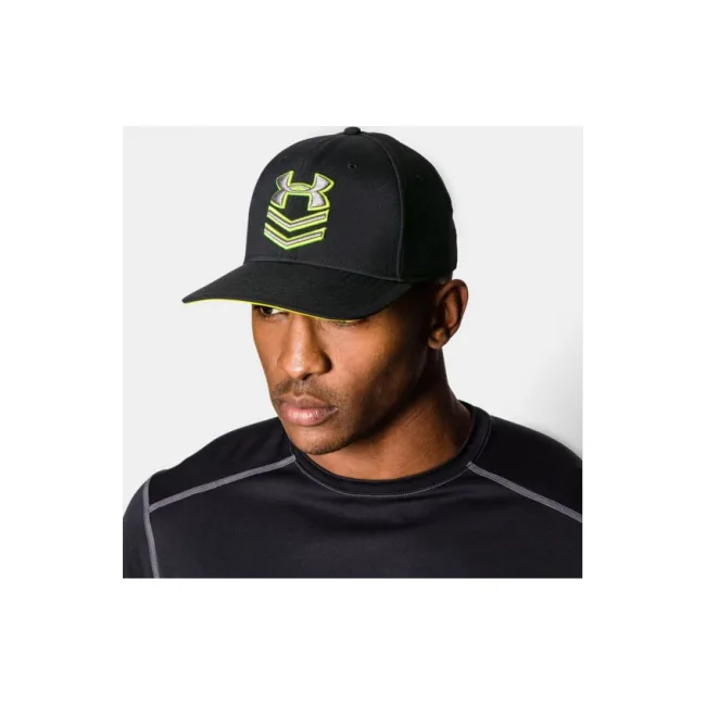 Бейсболка Under Armour Undeniable Flat Brim Black Grey
