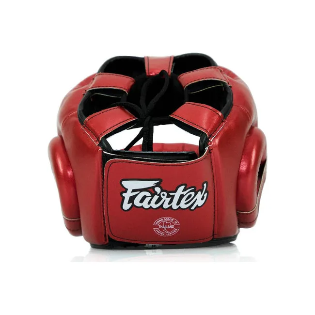 Боксерский шлем FAIRTEX HG17 Pro Sparring Red