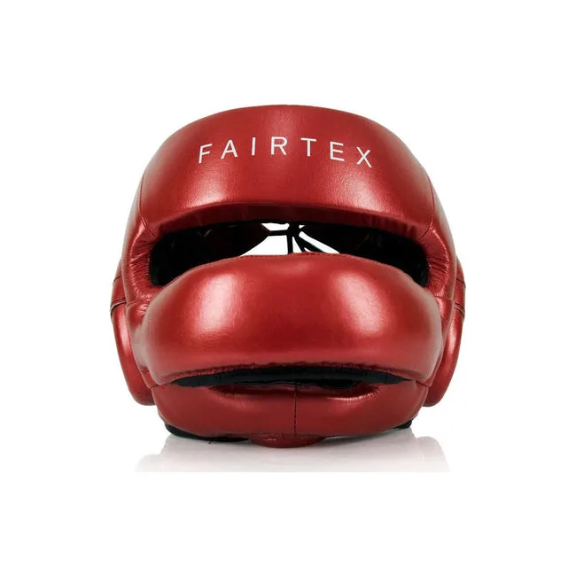 Боксерский шлем FAIRTEX HG17 Pro Sparring Red
